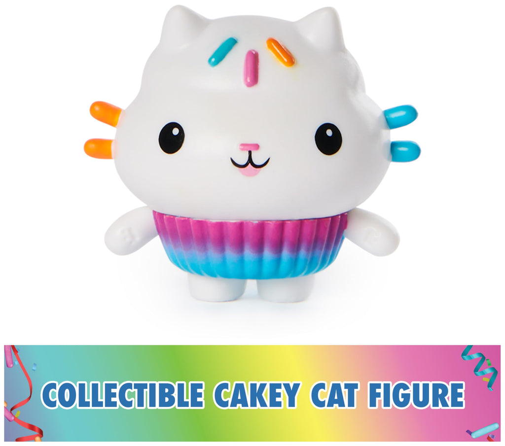Cakey’s Fruit Smoothie Balcony Playset – 8-Piece Gabby's Dollhouse Toy with Surprise Mason Jar