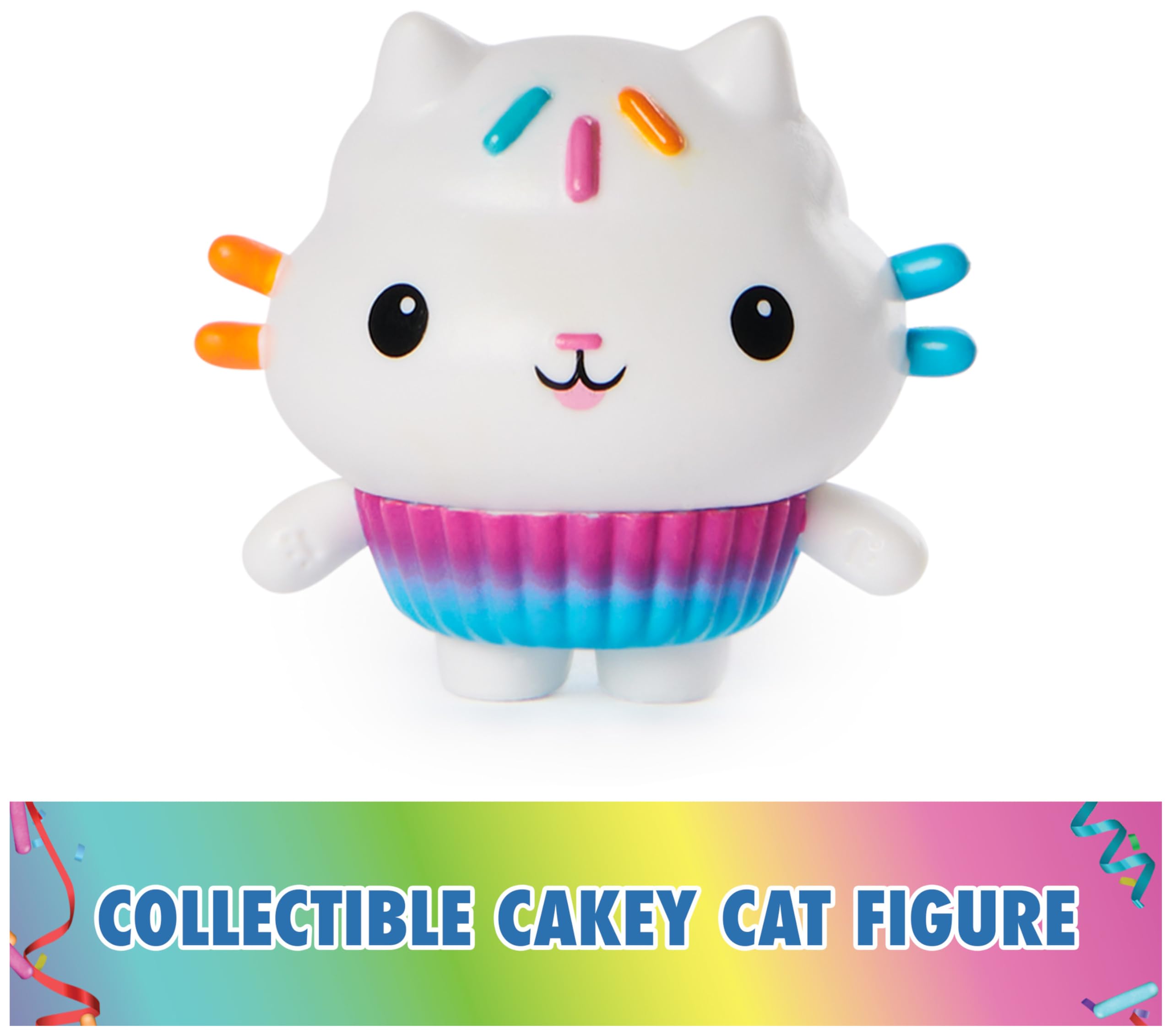 Cakey’s Fruit Smoothie Balcony Playset – 8-Piece Gabby's Dollhouse Toy with Surprise Mason Jar