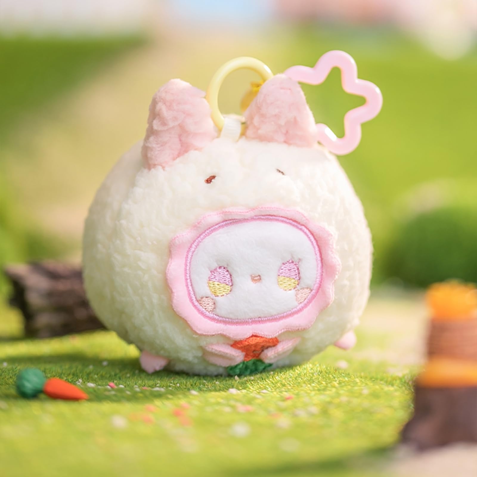 CALEMBOU Emma Rua Rua Zoo Series Plush Blind Box – 4-Inch Mystery Keychain Charm for Collectors