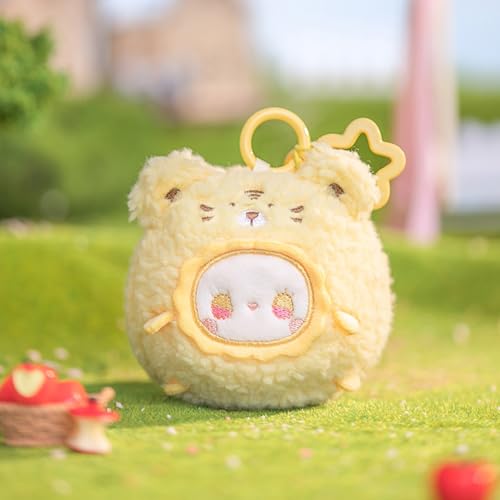 CALEMBOU Emma Rua Rua Zoo Series Plush Blind Box – 4-Inch Mystery Keychain Charm for Collectors