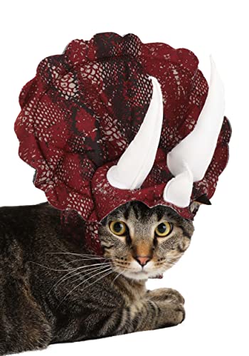 California Costumes Triceradog Dog Costume for Medium Dogs – Dinosaur Horn Headpiece