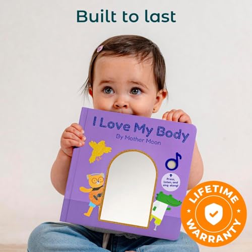 Cali’s Books Nursery Rhyme Sound Book for Toddlers 1-3 – Interactive Musical Book with 6 Songs, USB-C Rechargeable