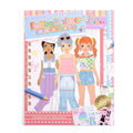 Callist Girls Sticker Dress-Up Book – 300+ Repositionable Stickers, 24 Characters, 11 Scenes, Fashion Activity & Coloring