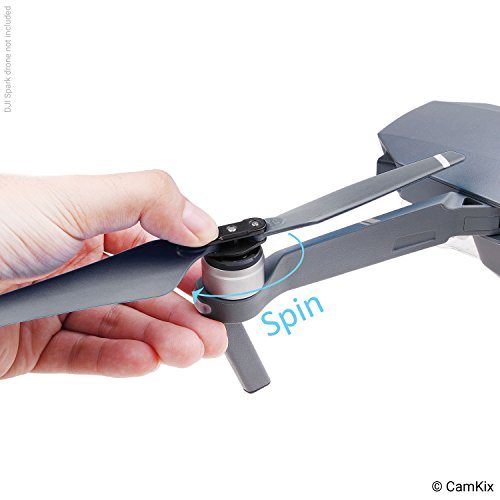 CamKix Propellers for DJI Mavic Pro – 8 Blades, Quick Release, Flight Tested