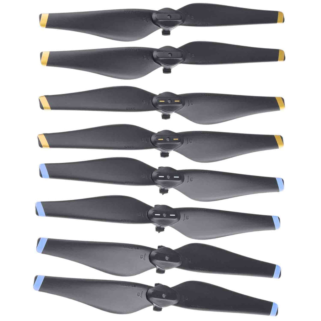 CamKix Replacement Propeller Kit for DJI Mavic Air – 2 Sets (8 Blades Each) – Black