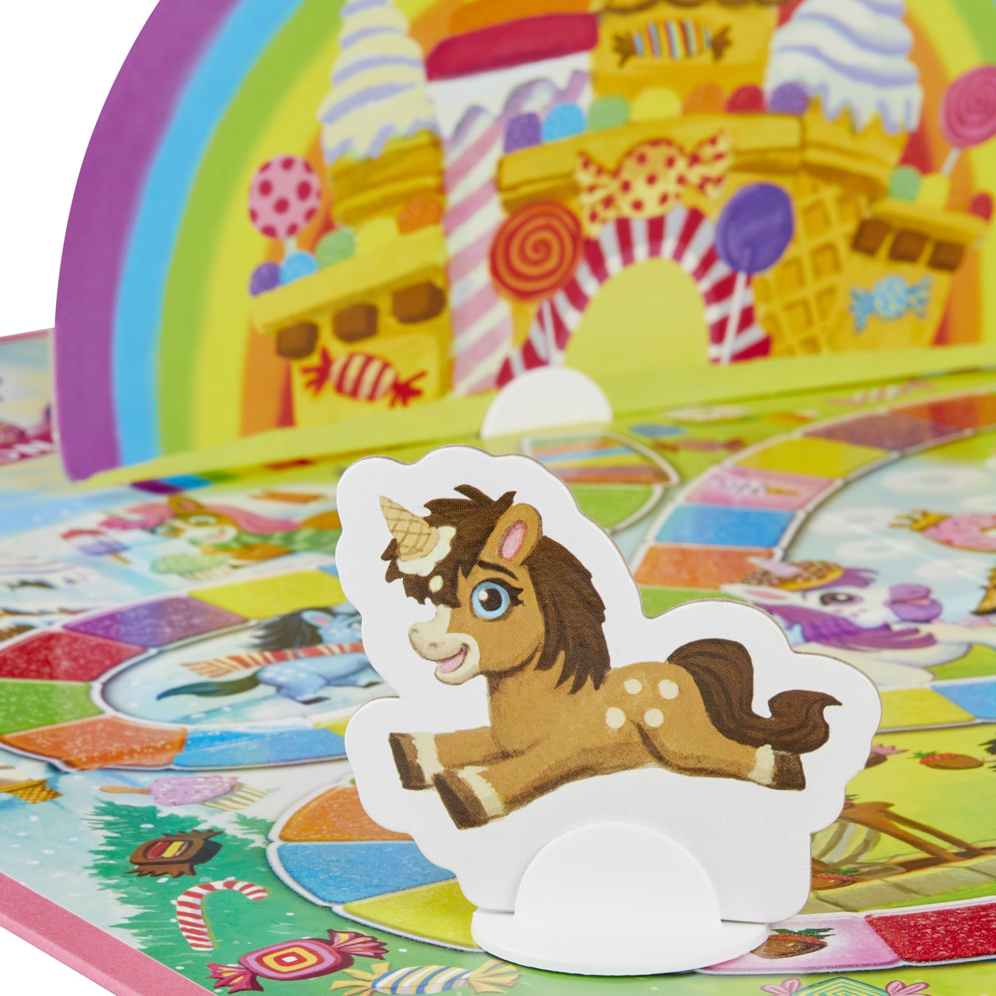 Candy Land Unicorn Edition: No-Reading Preschool Board Game for Ages 3+ (Amazon Exclusive)