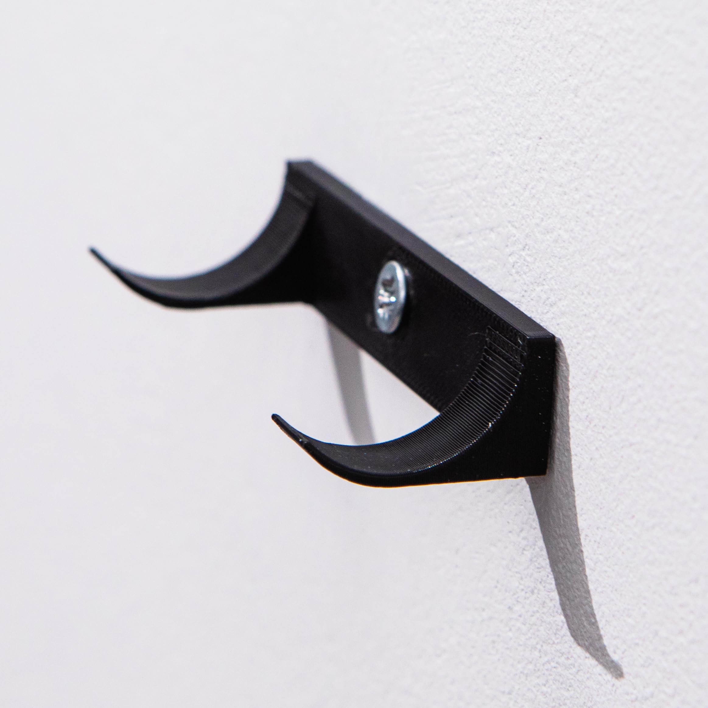 Capricorn Goods Wall Mount Hooks for Speed Champions 8-Wide Cars – 12 Pack, Black, 3D Printed UK