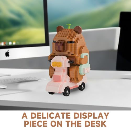 Capybara Micro Building Blocks – Capybara Riding Pig Set (M3148)