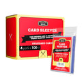 Cardboard Gold Clear Penny Sleeves (400 Count) – Standard Trading Card Protectors, 2-5/8” x 3-5/8”