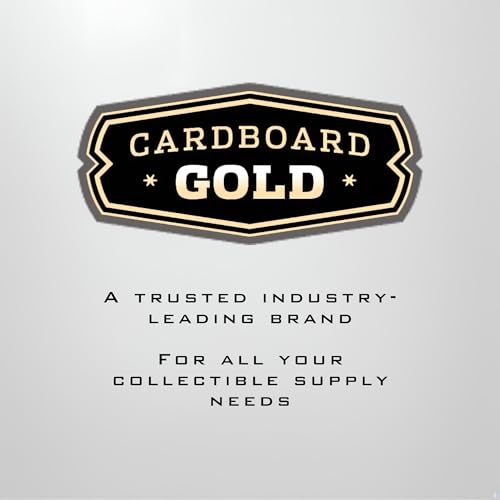 Cardboard Gold PSA Card Sleeves – 50 Clear No-Logo Sleeves for Graded Slabs