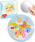 Care Bears 68-Piece Puzzle Mirror by PieceRelax – Bearadise Design, Double-Sided, Plastic Interlocking Pieces