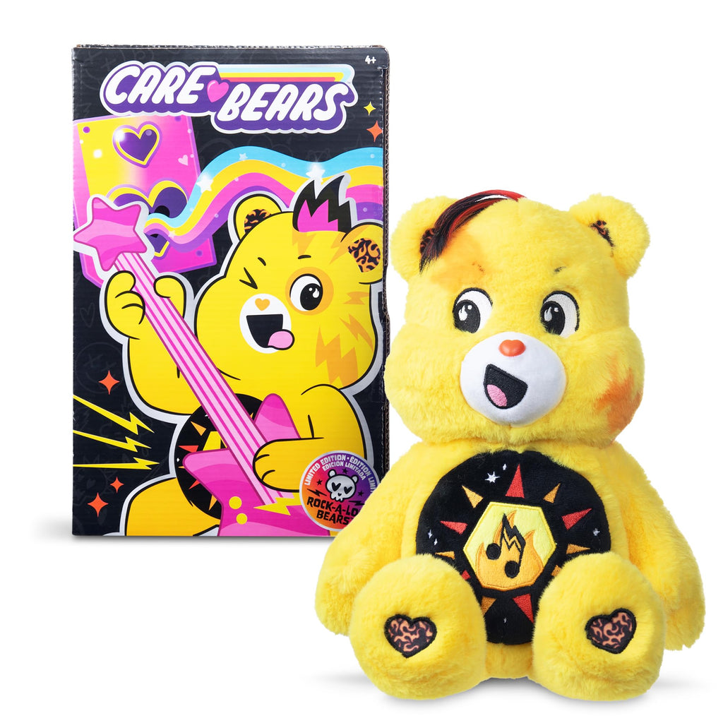 Care Bears Rock-a-Lot Funshine Bear 14" Plush - Amazon Exclusive