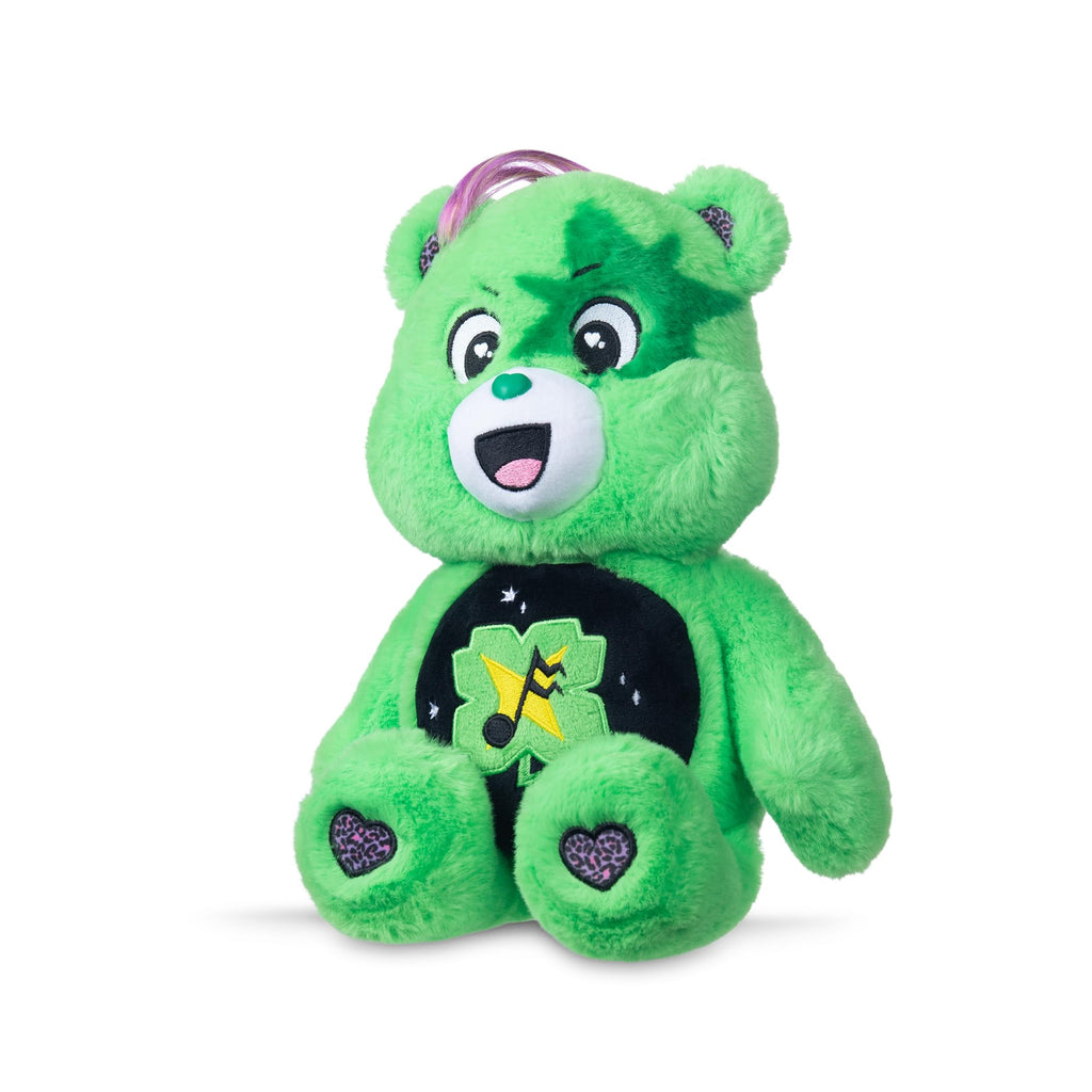 Care Bears Rock-a-Lot Good Luck Bear 14" Plush - Amazon Exclusive Collectible