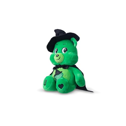 Care Bears x Wicked Fun Size Plush – Good Luck Bear as Elphaba, 9-Inch Collectible