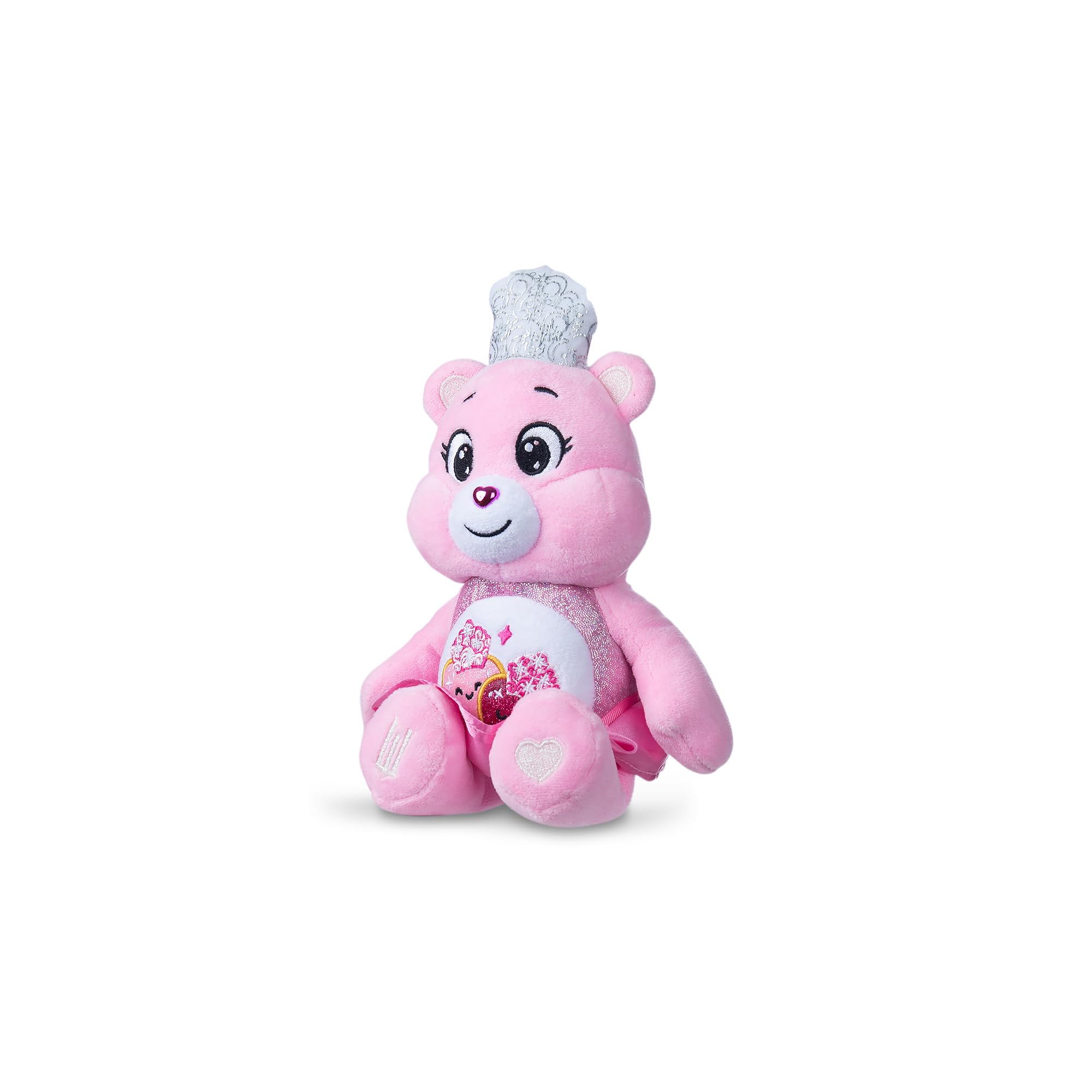 Care Bears x Wicked Fun Size Plush: Love-a-Lot Bear as Glinda (9 inches)