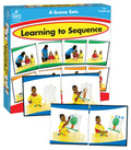 Carson Dellosa Learning to Sequence Puzzle Set - 48 Pieces for PreK-1st Grade Storytelling & Critical Thinking