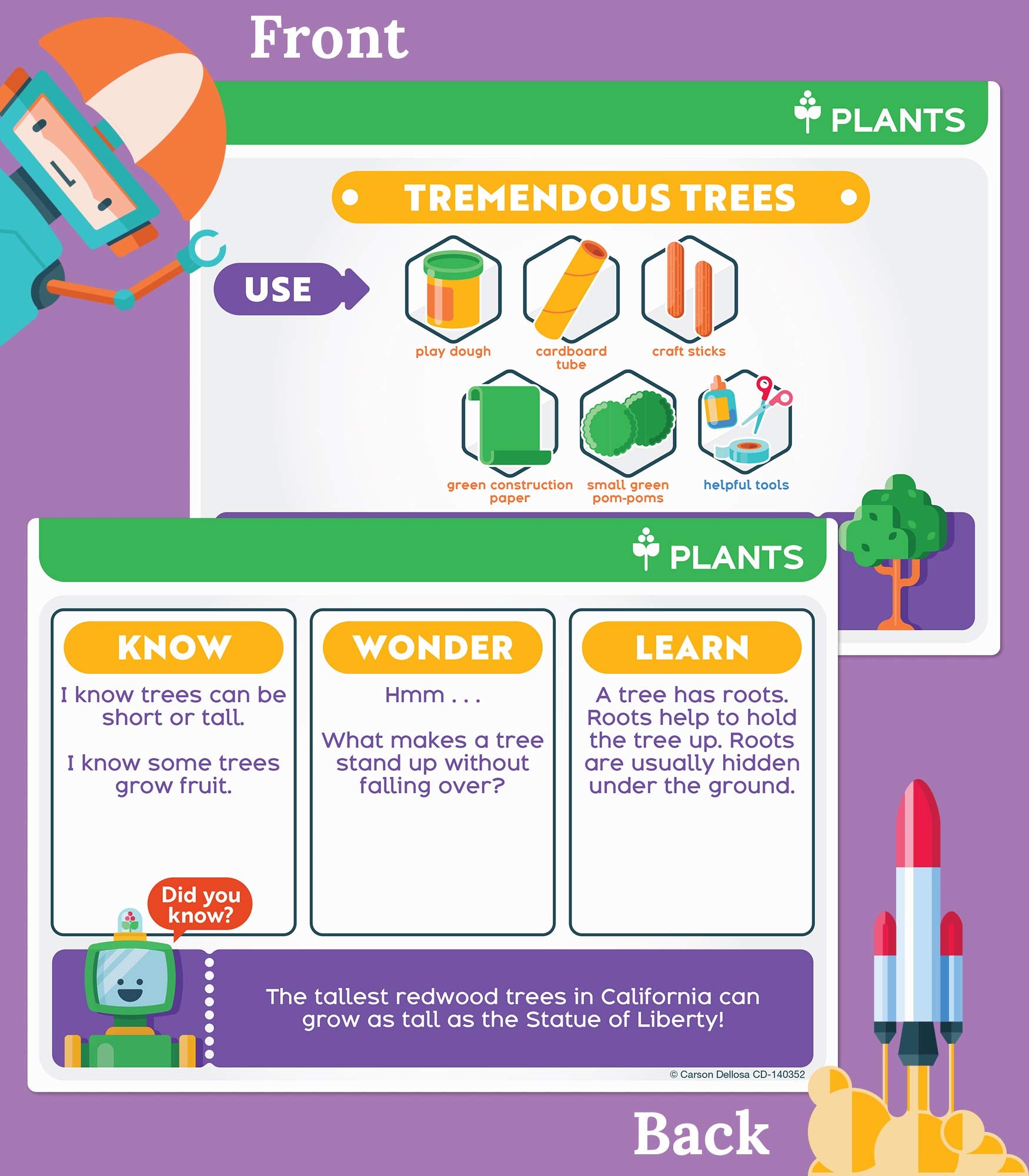 Carson Dellosa STEM Challenges Jr. Learning Cards – 30 Science Activities for Kids Ages 5-7