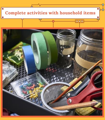 Carson Dellosa STEM Challenges Learning Cards for Kids Ages 7-10: 30 Hands-On Physical, Life, Earth & Space Science Activities