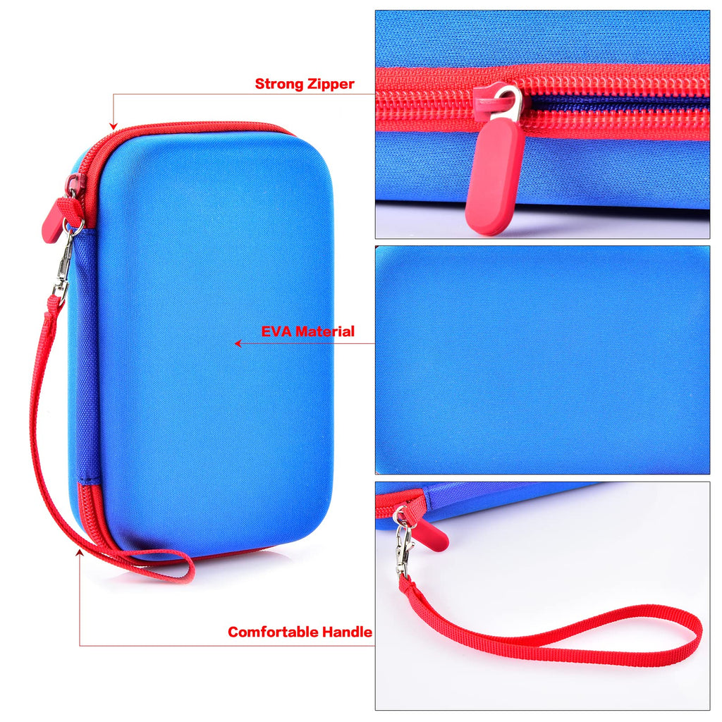 casmilee Blue Hard EVA Storage Case for Giiker Super Slide Brain Games