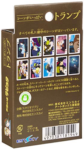 Castle in the Sky Playing Cards – Official Studio Ghibli Deck with Movie Scenes & Lockable Case