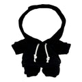 Casual Hoodie and Pants Outfit Set for 15/17cm LABUBU Doll – Black Set