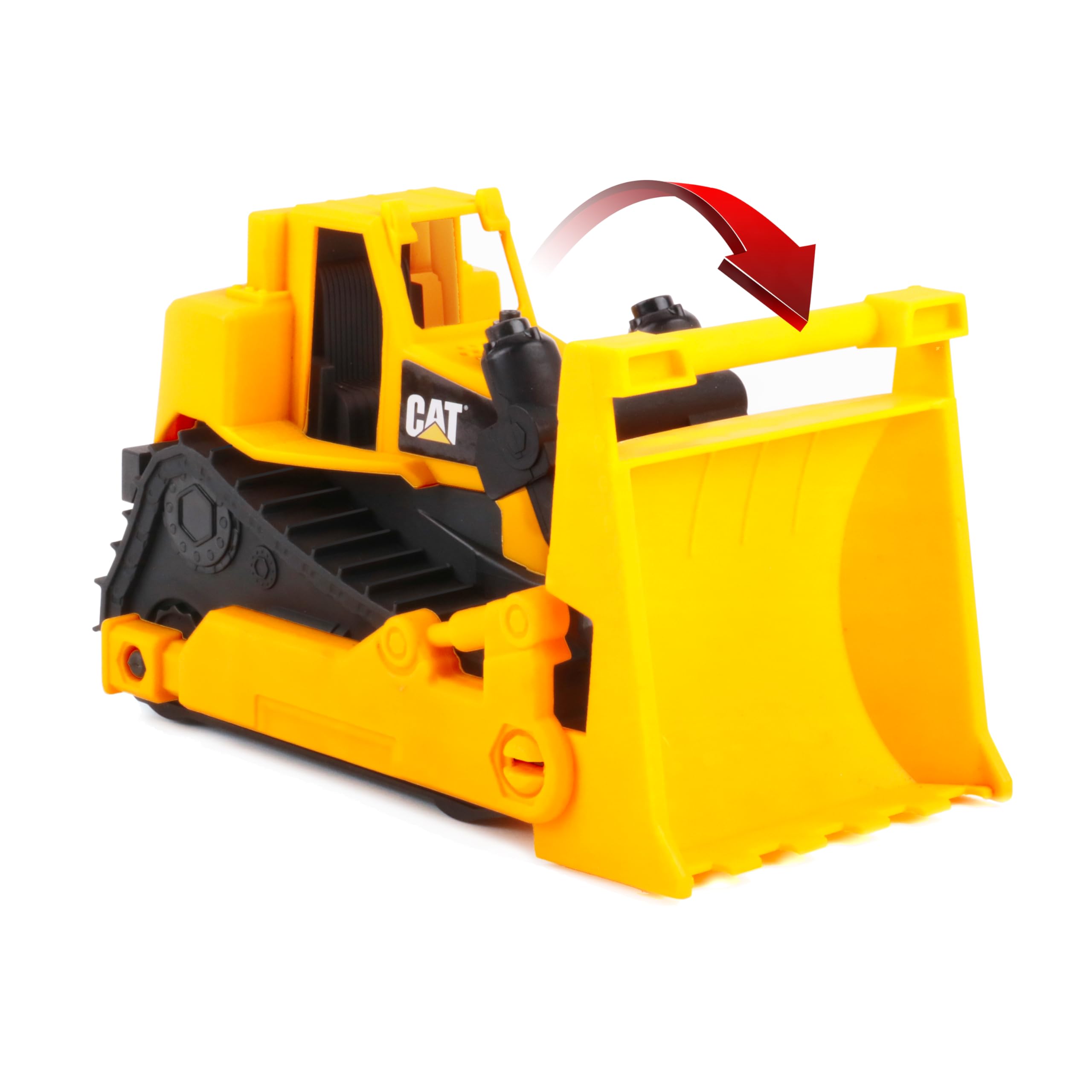Cat Construction Fleet 10” Bulldozer – Working Blade, Free-Rolling Wheels, Ages 2+
