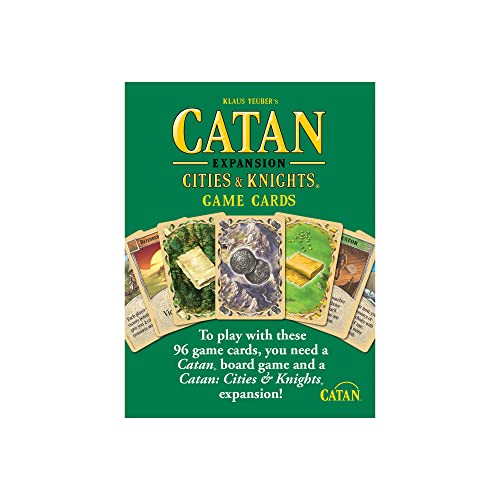 CATAN Cities & Knights Replacement Cards – Complete Set of 95 Game Cards for Board Game Expansion