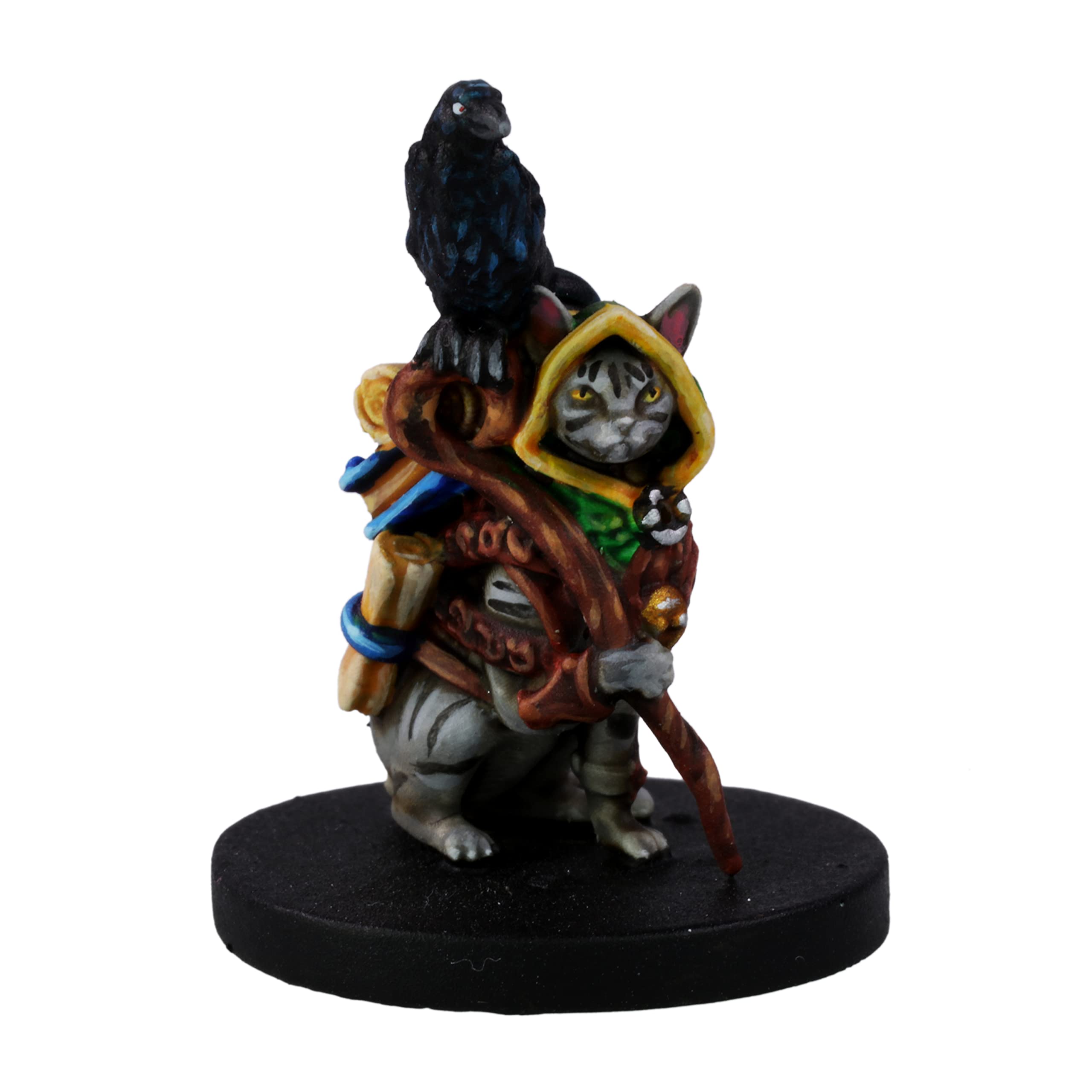 Cats and Catacombs Volume 1 Miniatures: 6 Cat Adventurers for 5E RPGs - Steamforged Games