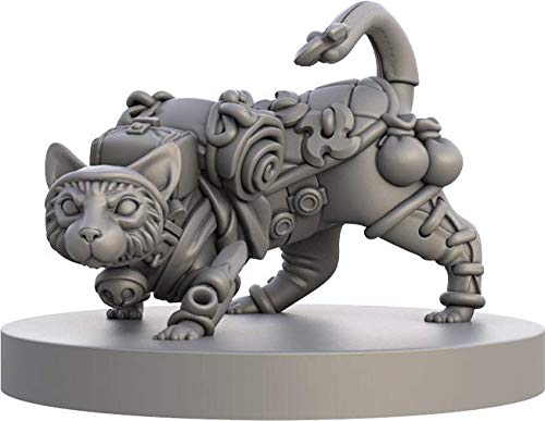 Cats and Catacombs Volume 1 Miniatures: 6 Cat Adventurers for 5E RPGs - Steamforged Games