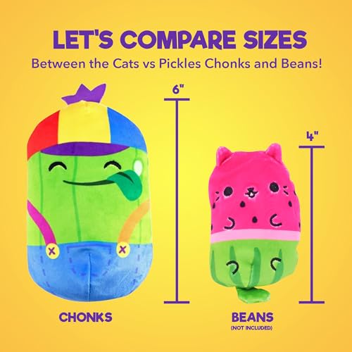 Cats vs Pickles CvP Chonk Mystery Bag Wave 6 – 6-Inch Gold Edition Plush Toy