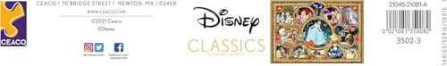 Ceaco Disney Classics 2000 Piece Jigsaw Puzzle – 38" x 26" Finished Size