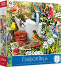 Ceaco Garden Birds 500 Piece Puzzle – 24x18 Inches, Includes Full-Color Poster