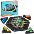 Chain Triangle Chess Game – Triggle Board Game for Family Game Night (Medium) – 2-4 Players