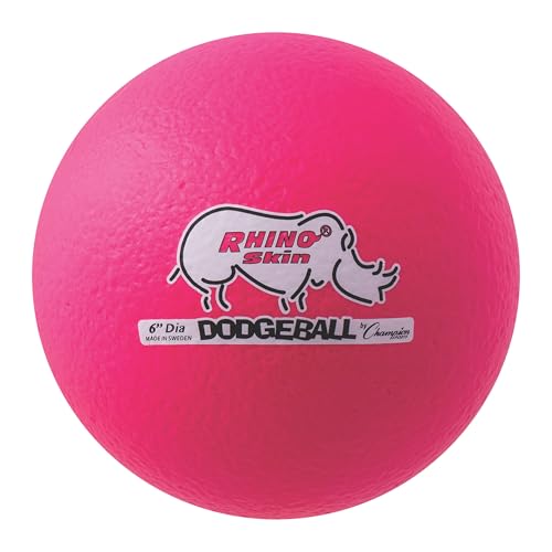 Champion Sports Rhino Skin Low Bounce Dodgeball – Soft Foam, Tear-Resistant, for All Ages