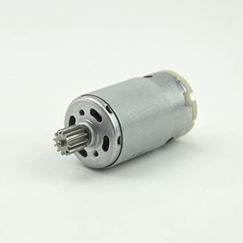 CHANCS RS390 12V 16000RPM 12-Tooth Gear Motor for Children's Electric Cars - Replacement for RS-380