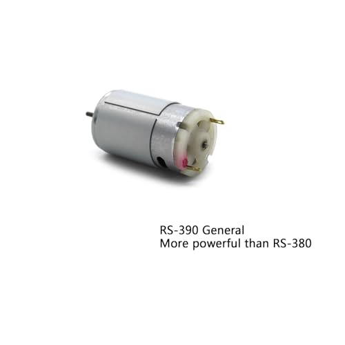 CHANCS RS390 6V DC Motor 14000 RPM for Kids Electric Ride-On Cars - 12 Tooth Gear Replacement