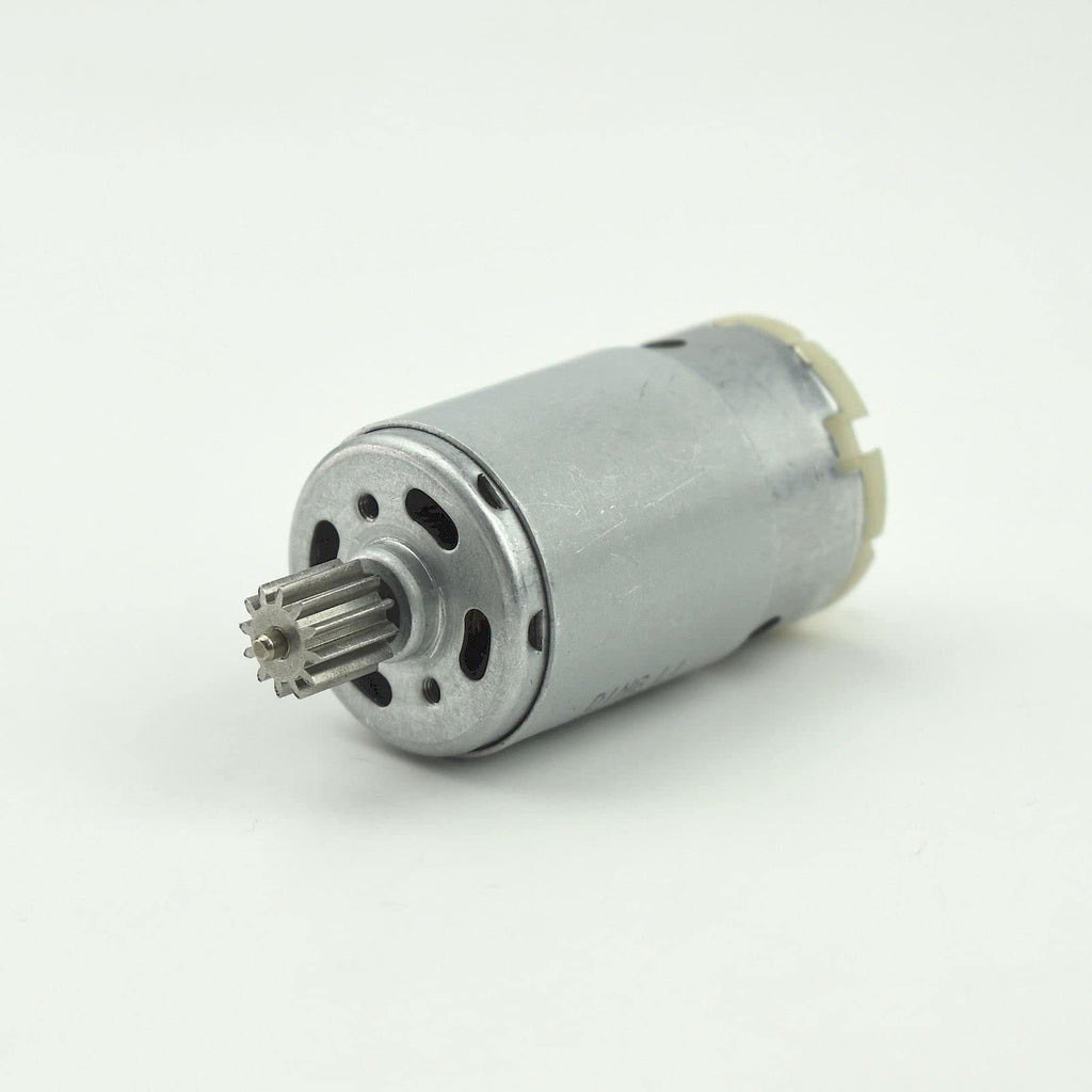 CHANCS RS390 6V DC Motor 14000 RPM for Kids Electric Ride-On Cars - 12 Tooth Gear Replacement