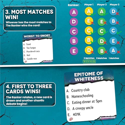 Change My Mind: Chaos Unleashed – NSFW Edition – Adult Party Card Game | 42 Cards, Ages 17+