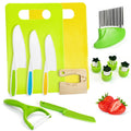 Chanking 13-Piece Kids Safe Knife Set for Real Cooking - Montessori Kitchen Tools for Toddlers Ages 4+