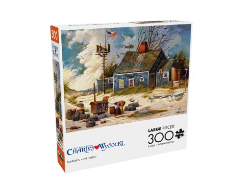 Charles Wysocki Peddler's Hope Chest 300-Piece Jigsaw Puzzle by Buffalo Games