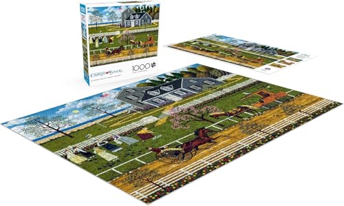 Charles Wysocki 'The Boccie Ladies of Martha's Vineyard' 1000-Piece Jigsaw Puzzle by Buffalo Games