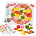 CHEFAN Pizza Counting Toddler Toys – Felt Number Learning Game for Preschool Math