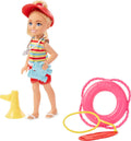 Chelsea Lifeguard Playset: Blonde Doll with 6 Rescue Accessories