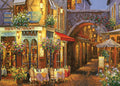 CHengQiSM 1000 Piece Venice Street Puzzle – Blooming Streets Jigsaw with Poster