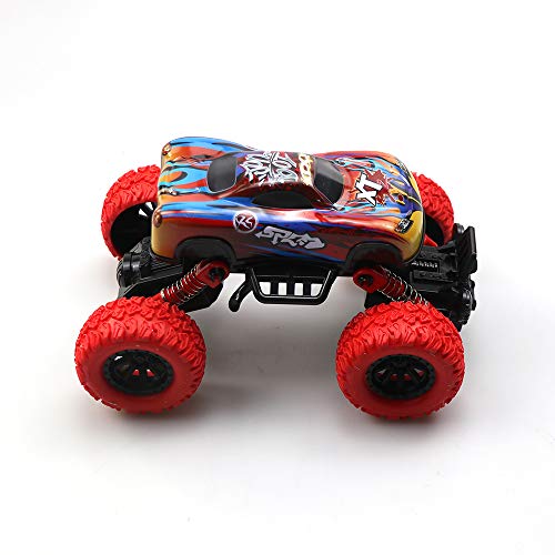 Chilartalent Pull Back Monster Trucks for Kids – Friction Powered 4WD Toy Cars, No Battery Needed, Gifts for Ages 1-5