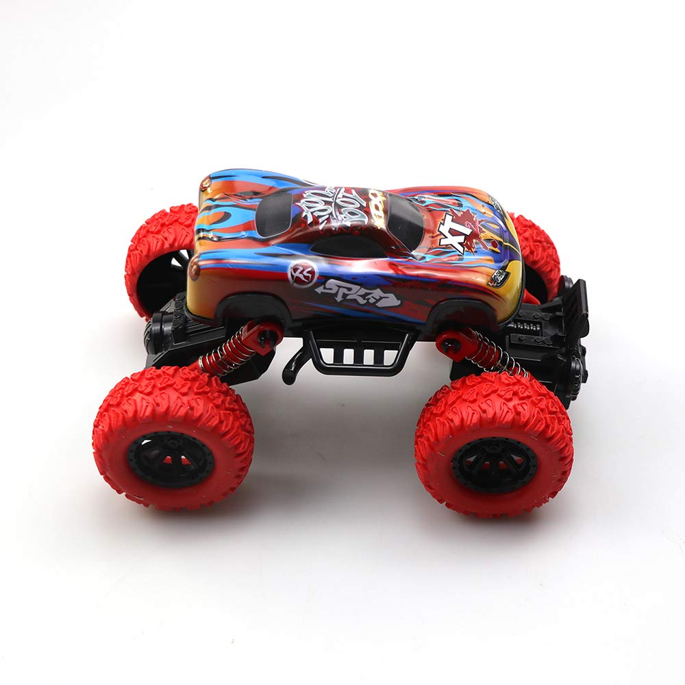 Chilartalent Pull Back Monster Trucks for Kids – Friction Powered 4WD Toy Cars, No Battery Needed, Gifts for Ages 1-5