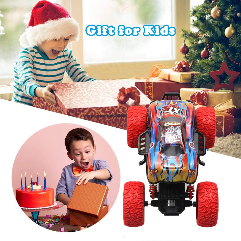Chilartalent Pull Back Monster Trucks for Kids – Friction Powered 4WD Toy Cars, No Battery Needed, Gifts for Ages 1-5