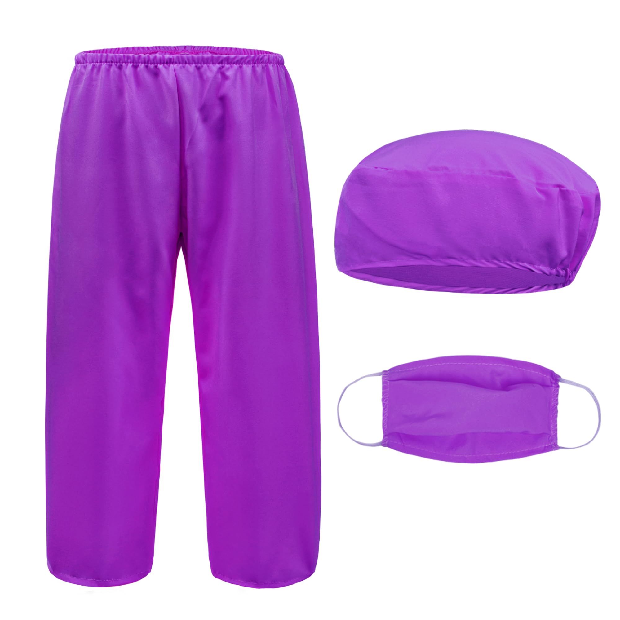 Children's Doctor Costume – 9 Piece Scrubs Set for Boys & Girls Ages 3-12