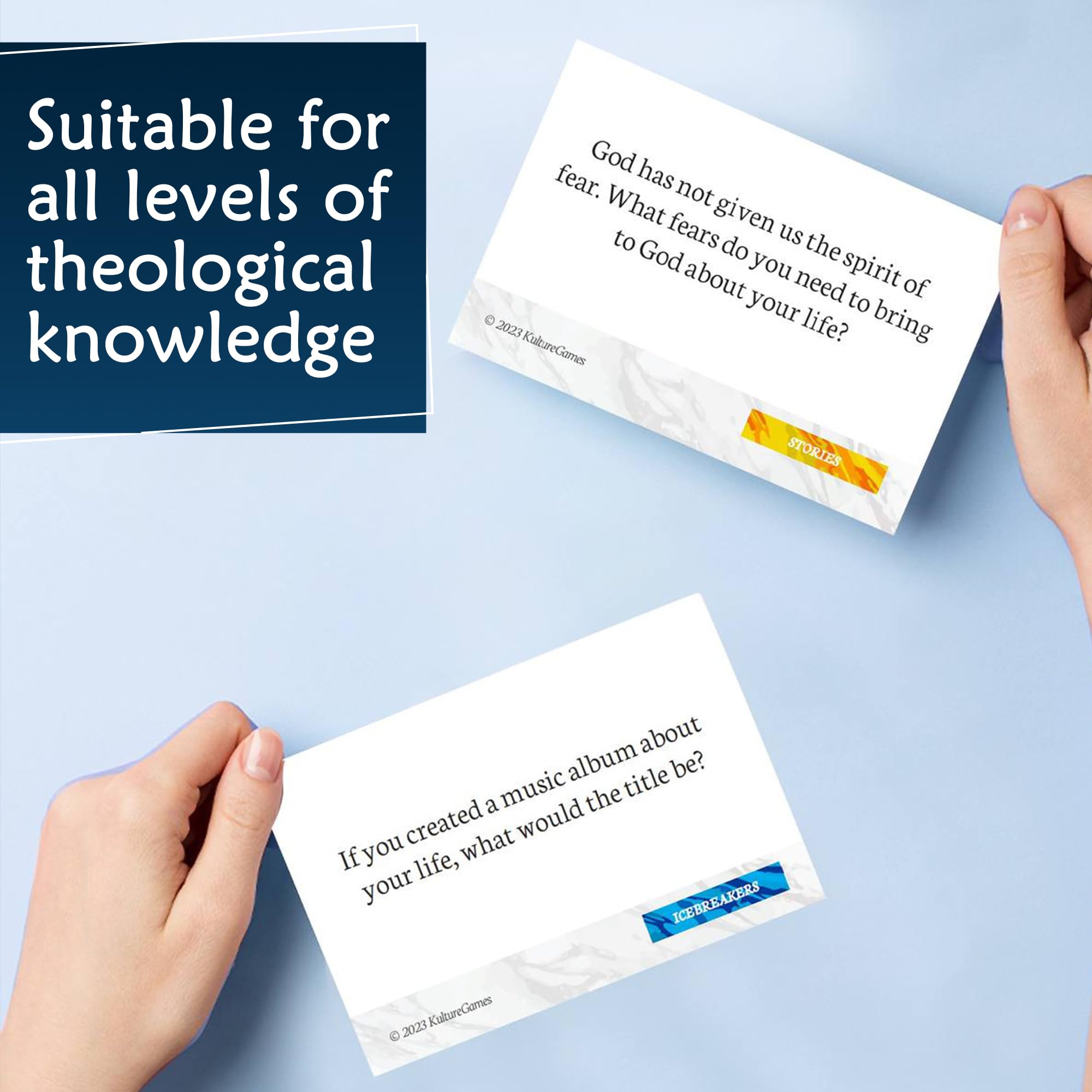Christian Culture Singles Edition – 73 Conversation Cards for Meaningful Faith-Based Discussions