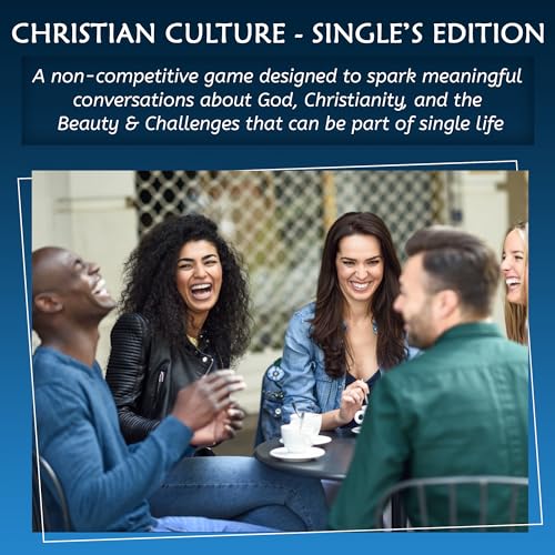 Christian Culture Singles Edition – 73 Conversation Cards for Meaningful Faith-Based Discussions